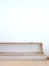 Eventail nacre et dentelle vers 1900 