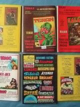lot  de  6 comics , BD, vintage 