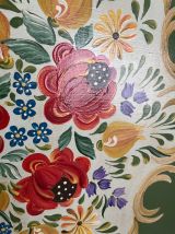 Tableau peinture à l'huile florale 