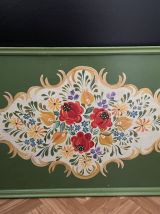 Tableau peinture à l'huile florale 