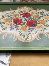 Tableau peinture à l'huile florale 