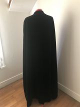 Cape velours noir Vintage