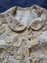 Veste en guipure de Calais