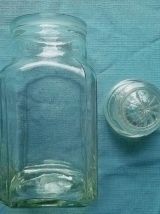 bocal  en verre, vintage