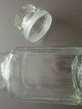 bocal  en verre, vintage