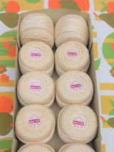 Coton à crocheter de la marque Sartel (lot de 10) 