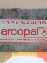 Service à café Myosotis (Arcopal)