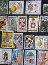 Album de timbre Continent Africain