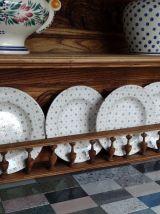 Assiette creuse Lunéville English style