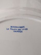 Service à dessert  Moulin des loups Bourgogne Hamage