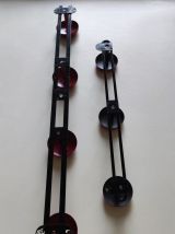 porte-manteaux muraux métal vintage