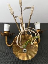 Applique en métal doré 