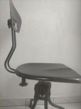 Chaise industriel d'Atelier par Henri Liber M42 Flambo 1930
