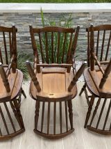 6 chaises bistrot Baumann Tacoma