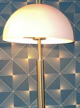 Lampe Art Déco laiton et opaline