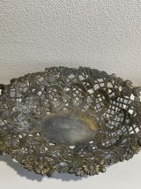 Corbeille métal vintage 