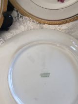 Assiettes à dessert Limoges