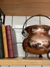 Chaudron en cuivre ancien 