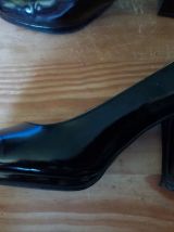 Escarpins Sonate 4.5 vernis noir 