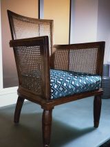 Vends très beau fauteuil années 30 en cannage