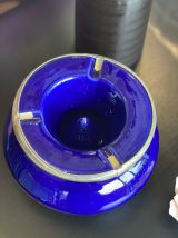 Cendrier céramique et laiton 