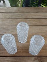 Trio de tulipes pour luminaire