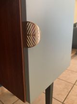 Bureau style scandinave et son fauteuil bridge