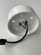 ANCIENNE APPLIQUE MURALE VERRE MOULÉ  VINTAGE