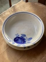 Grand plat et assiette creuse service Rosine l'amandinoise