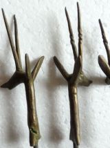 Pics à brochettes Antilopes, laiton