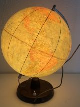 Globe terrestre vintage 1980 de Räth ex-RDA - 46 cm