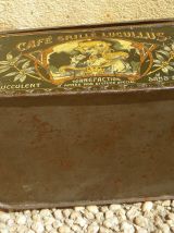 boite en fer café  LUCULLUS , vintage