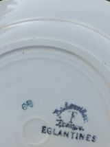 6 Assiettes creuses , Badonviller et St Amand, 1930