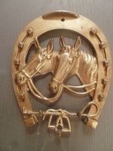 porte clée fer a cheval,  vintage
