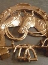 porte clée fer a cheval,  vintage