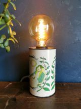 Lampe vintage chevet bureau métal verte ronde Mr &amp; Mrs Smith