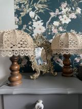 2 belles lampes à poser rétro