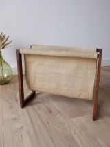 Porte-revue en palissandre scandinave années 60