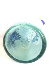 Carafe verre bullé style Biot 