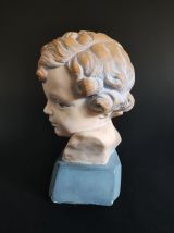 buste jeune enfant art déco