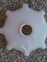 Suspension Opaline Rose , vintage