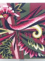 Tapisserie murale/Canevas "L'oiseau rouge" d'après J. Lurçat