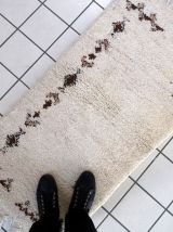 Tapis vintage Marocain Berber fait main, 1C820