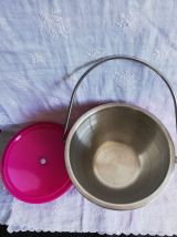 Seau à glace, rafraichissoir à bouteille vintage