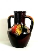Vase en céramique Vallauris à double anses, vers 1960 
