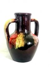 Vase en céramique Vallauris à double anses, vers 1960 