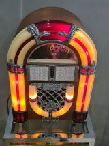 jukebox wurlitzer 38x27x25  cassette  1975  tres deco non te