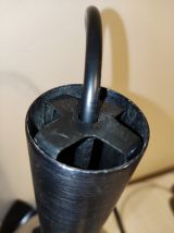 suspensions vintage en aluminium brossé