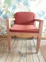 Paire de fauteuils 1970's style scandinave
