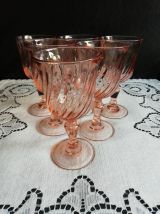 6 verres à vin Rosaline